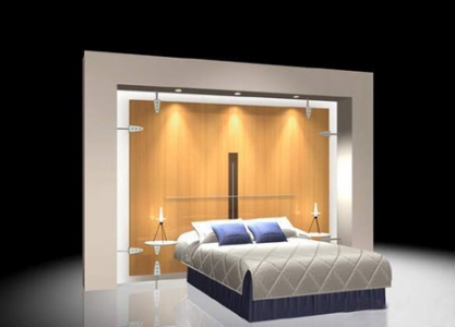 3D furniture for bedroom model