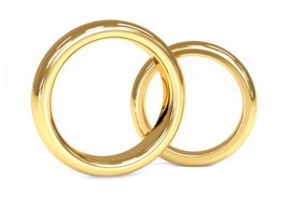 Wedding rings template
