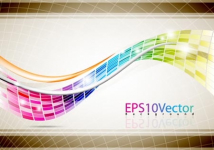 Abstract vector banner