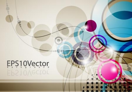 Abstract vector banner