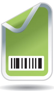 Advertising and shopping sticker