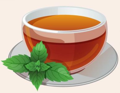 Afternoon tea tabiets vector