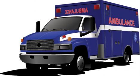 Ambulance vector design