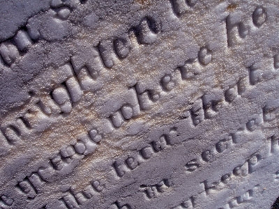 Ancient tombstone texture