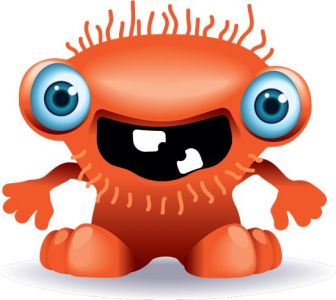 Angry monsters vector avatars
