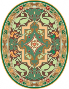 Arabic ornament vector