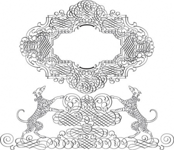 Arabic ornament vector