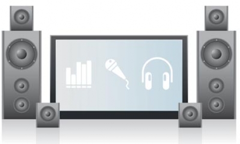 Audio equipment vector