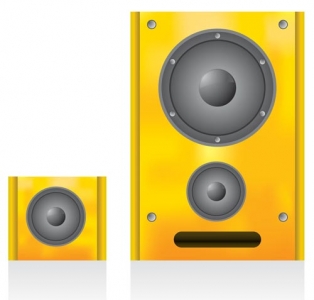 Stereo boxes vector