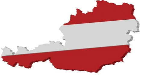 Austrian vector map