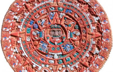 Aztec calendar symbols