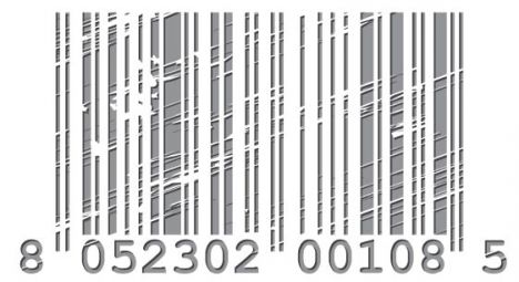 Colored bar code vector