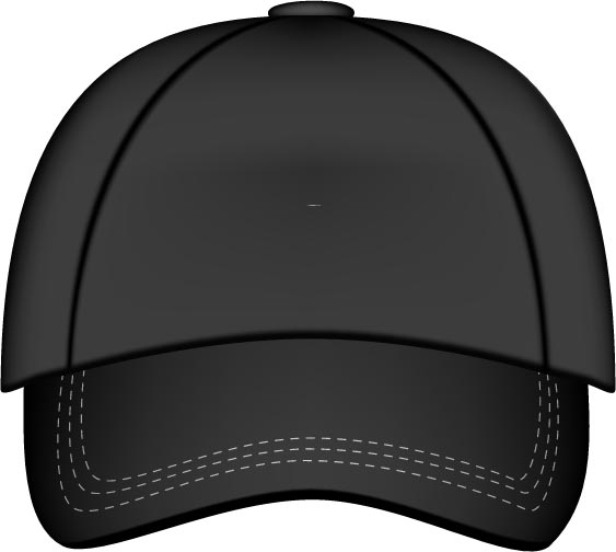 Baseball hats vector models Baseball hats vector models