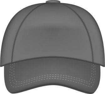 Baseball hats vector models