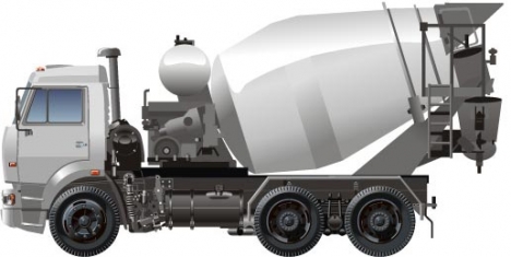 Big truck vector