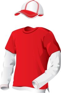 Blank clothing vector t-shirts