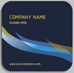 Corporate blue tags vector