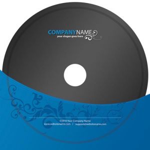 Dvd label corporate identity