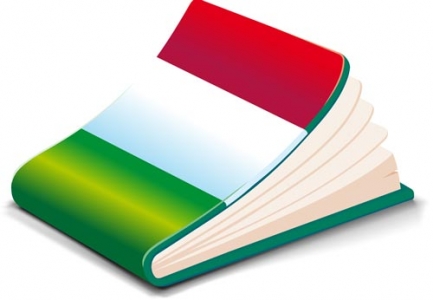 Book covered in flag