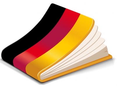 Book covered in flag