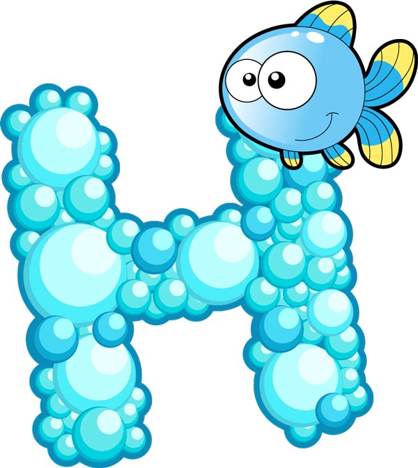 bubble-alphabet-with-sea-animals-vectors