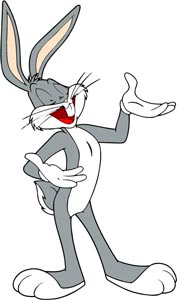 Bugs Bunny cartoon clipart vector Bugs Bunny cartoon clipart vector