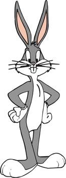 Bugs Bunny cartoon clipart vector Bugs Bunny cartoon clipart vector