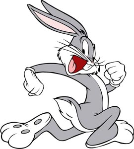 Bugs Bunny cartoon clipart vector Bugs Bunny cartoon clipart vector