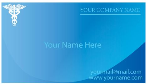 Medical business cards vector