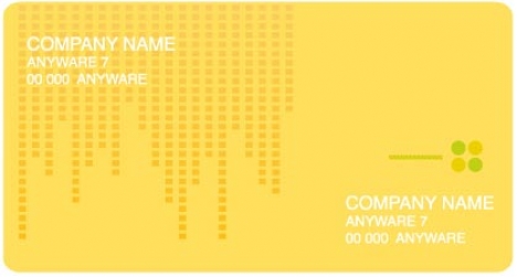 Business cards vector model