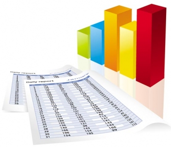 Business charts design