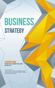 Business poster cover vector design