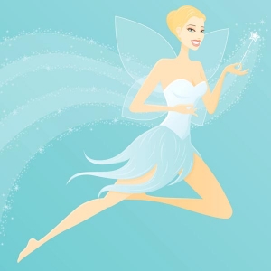 Buterfly girl vector