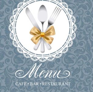 Cafe bar restaurant menu vector