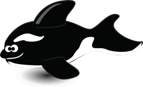 Whale vector