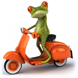 Cartoon frogs image