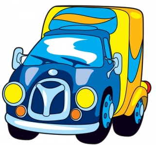 Cartoon transportation vector