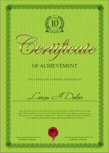 certificate-of-achievement-vector-model4