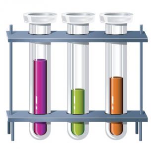 Chemistry experiments and equation writting vectors