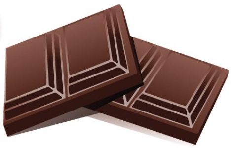 Chocolate vector template