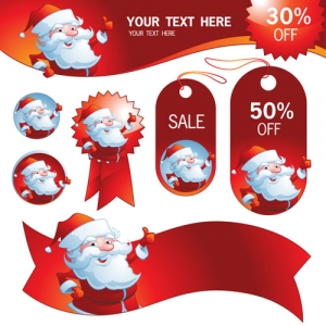 Christmas label discount