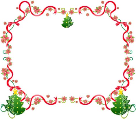 Download 19 Christmas vector borders