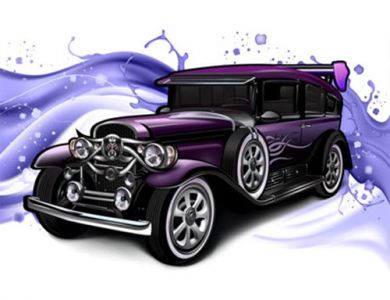 classic-cars-with-a-splashy-purple-background1