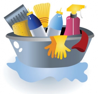 Cleaning icon vector