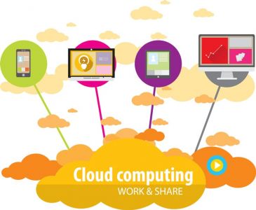 Cloud computing work and share vectors