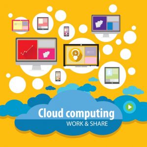 Cloud computing work and share vectors