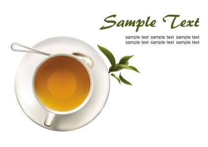 Tea cup vector