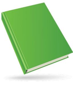 Colored book design template