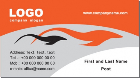 Commercial business cards