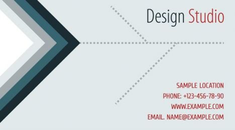 Corporate business cards template